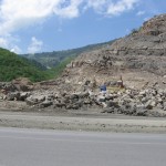 Sinop Yolu'ndaki Çökmeler